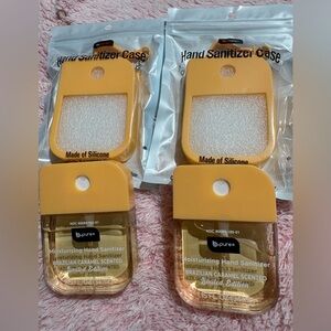Yellow Hand Sanitizer Case